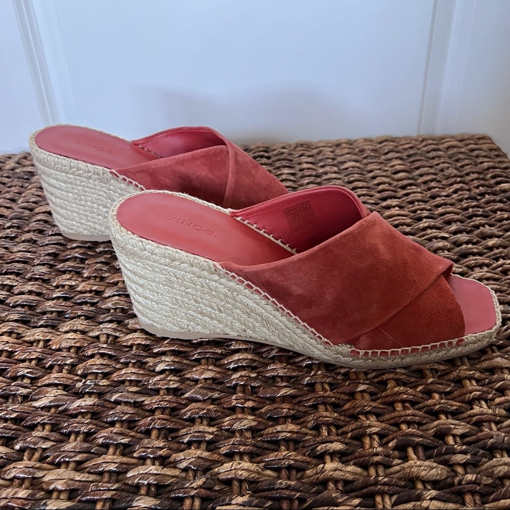 Vince Gaelan Espadrille Wedge Sandals NWT